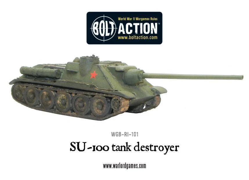 Bolt Action - Soviet SU-100 Tank Hunter