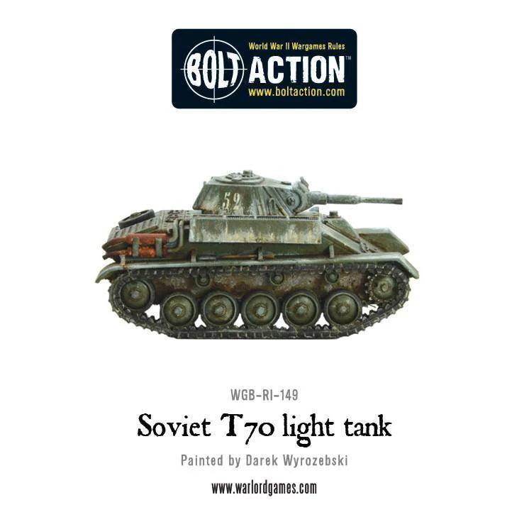 Bolt Action - Soviet T70 Light Tank - Image 3