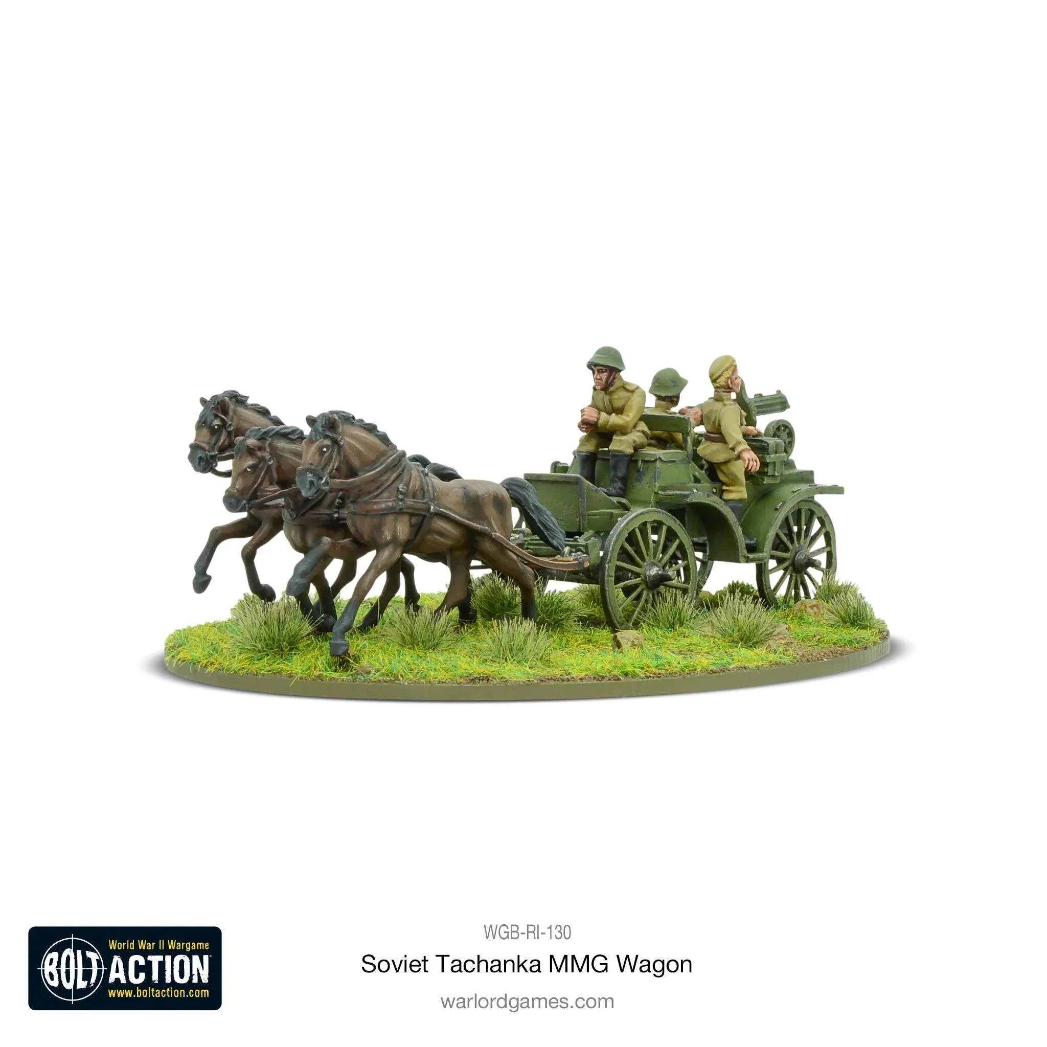 Bolt Action - Soviet Tachanka MMG Wagon