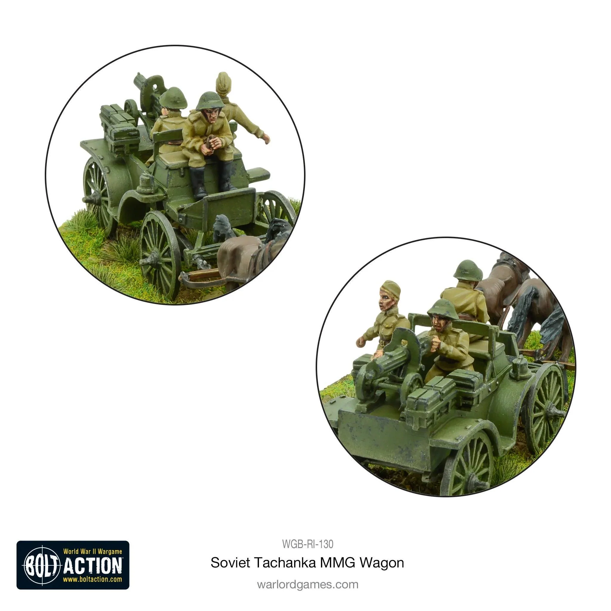 Bolt Action - Soviet Tachanka MMG Wagon - Image 2