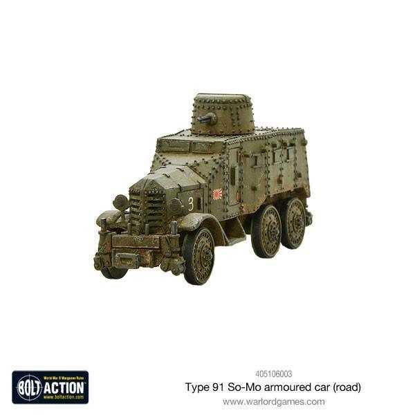 Bolt Action - Type 91 So-Mo Armoured Car (Road) - Image 2