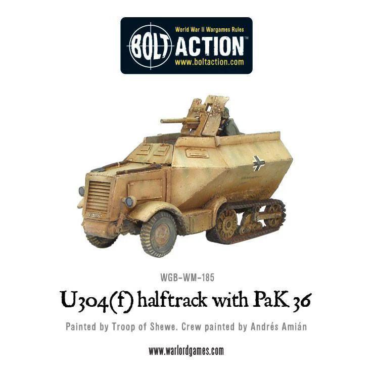Bolt Action - U304(F) Halftrack With PaK 36