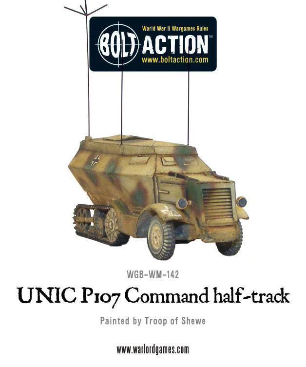 Bolt Action - Unic P107 Command Halftrack