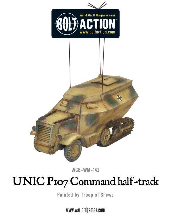 Bolt Action - Unic P107 Command Halftrack - Image 2