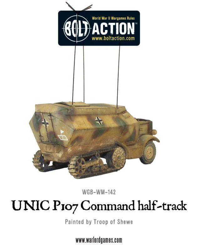 Bolt Action - Unic P107 Command Halftrack - Image 3