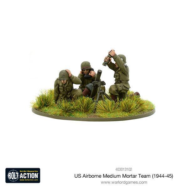 Bolt Action - US Airborne medium mortar team (1944-45)