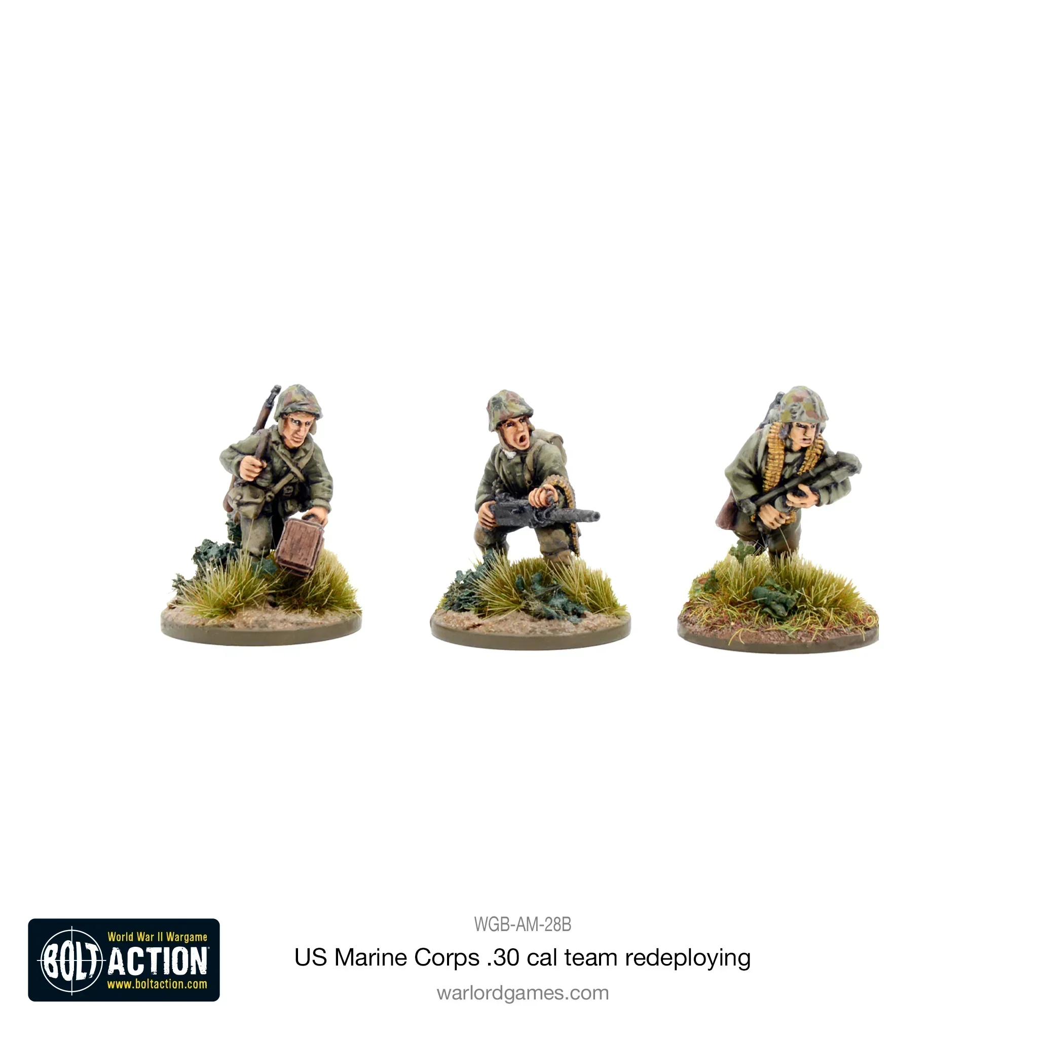 Bolt Action - USMC 30 Cal MMG Team Redeploying
