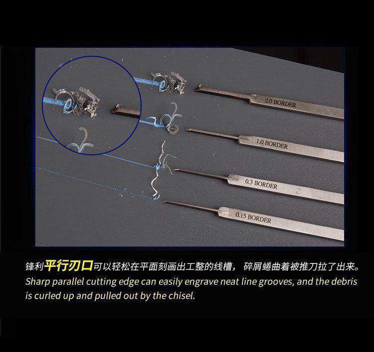 Border Model Cemented Carbide Engraver (3mm) - Image 6