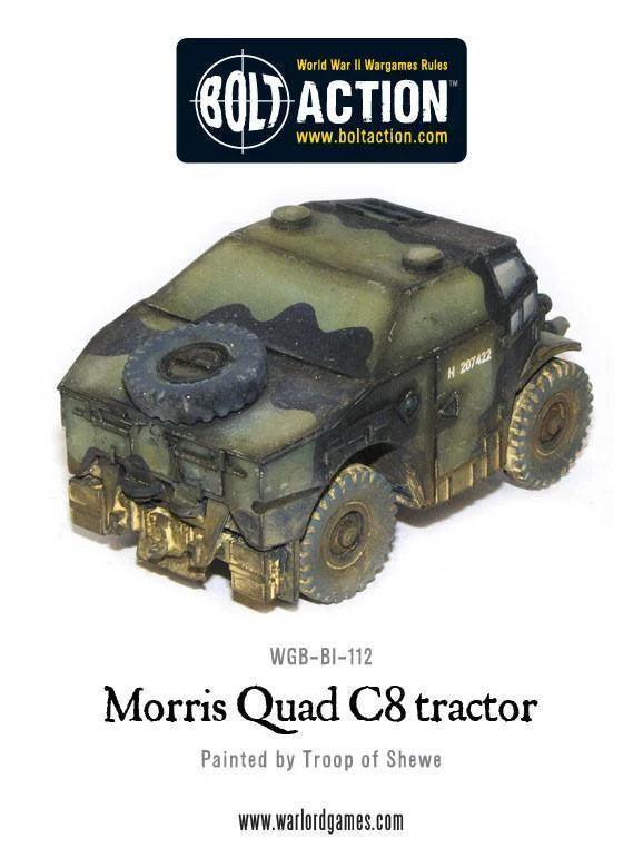 British Morris Quad C8 Tractor - Image 2