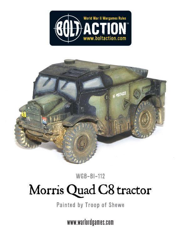 British Morris Quad C8 Tractor - Image 3