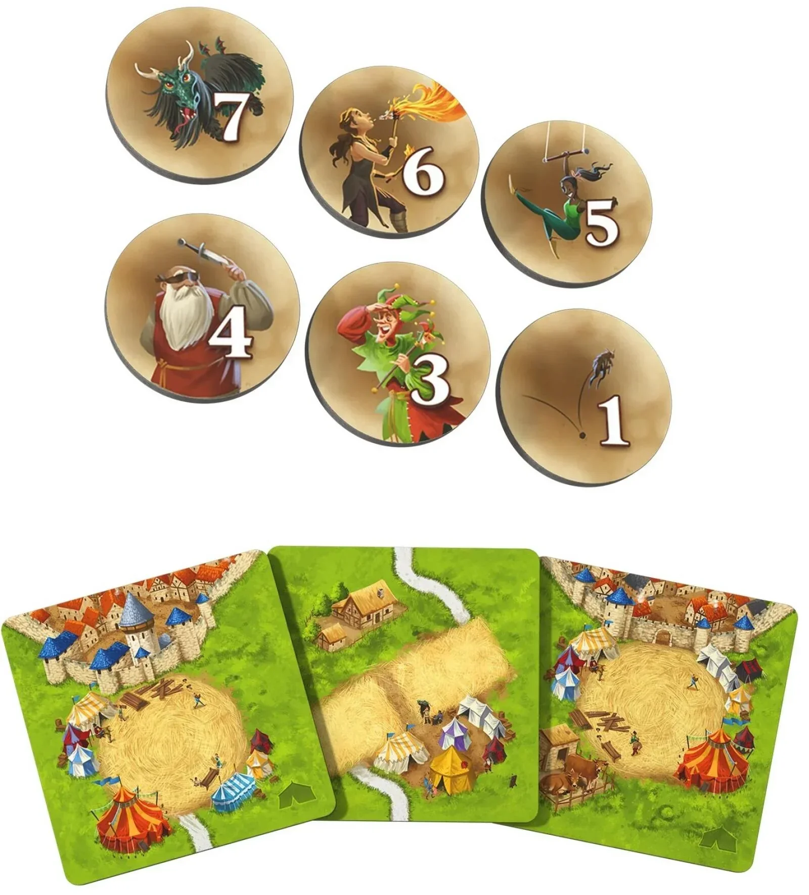 Carcassonne Expansion 10 - Circus and Artist (2025 Redesign) - Image 3