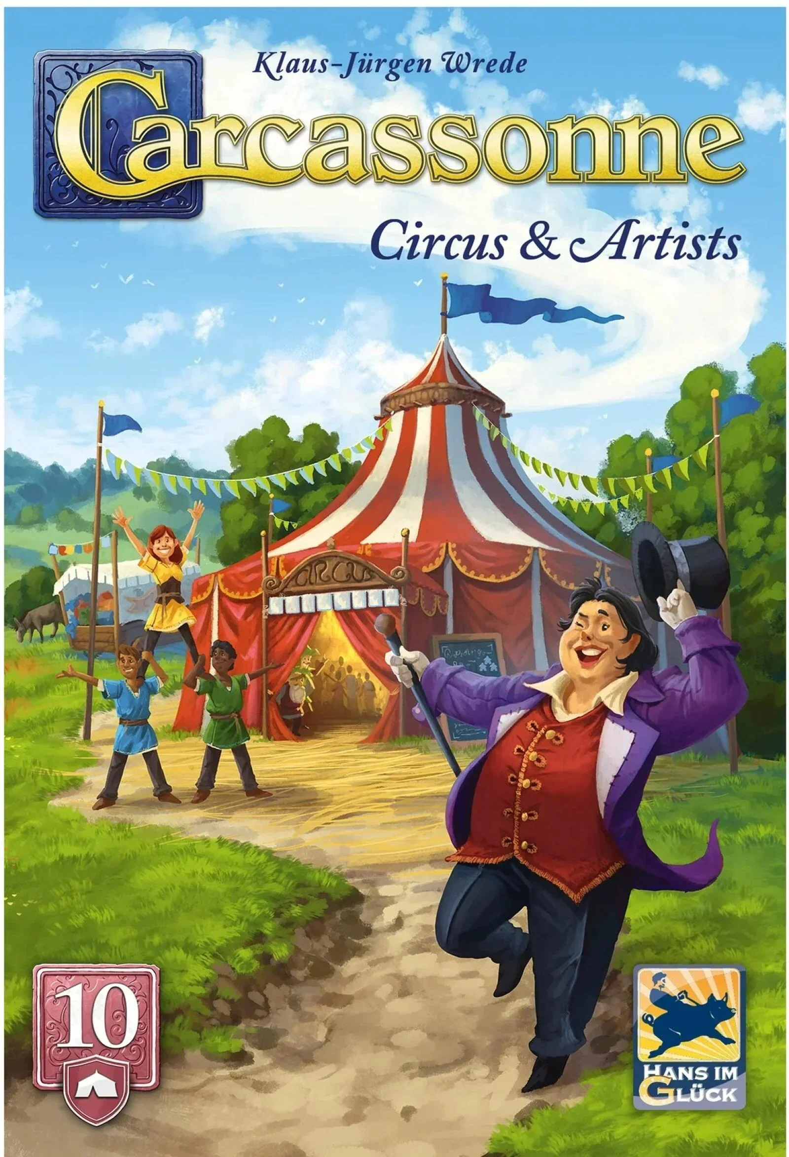 Carcassonne Expansion 10 - Circus and Artist (2025 Redesign) - Image 8