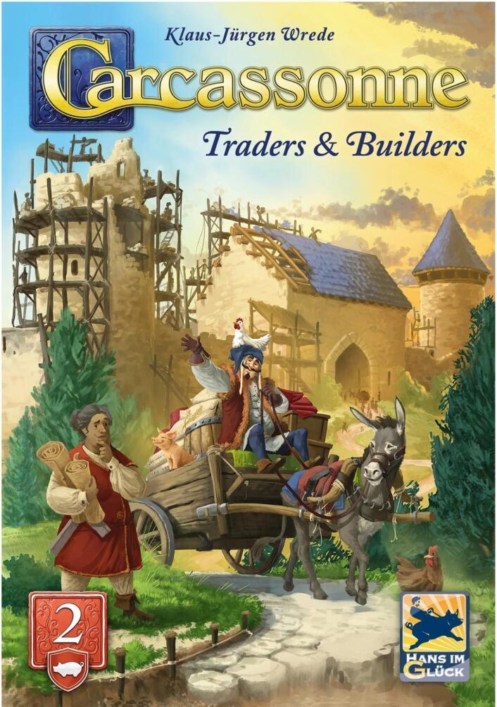 Carcassonne Expansion 2 - Traders and Builders  (2025 Redesign) - Image 8