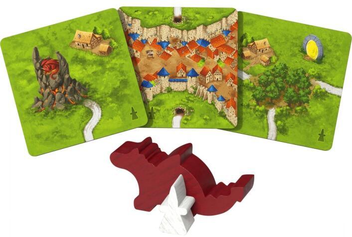 Carcassonne Expansion 3 - Dragon and Fairy (2025  Redesign) - Image 2