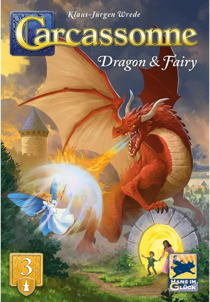 Carcassonne Expansion 3 - Dragon and Fairy (2025  Redesign) - Image 5