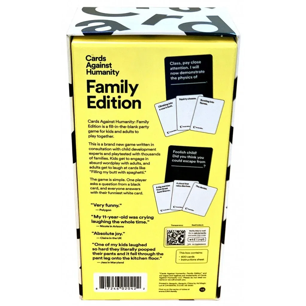 Cards Against Humanity Family Edition - Image 2