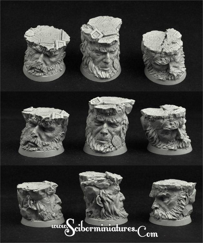 Celtic Ruins 32mm round bases set1 (3)