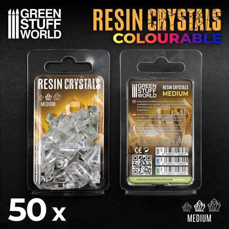GREEN STUFF WORLD CLEAR Resin Crystals - Medium - Image 2