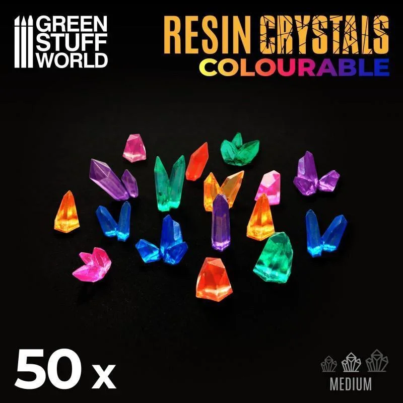 GREEN STUFF WORLD CLEAR Resin Crystals - Medium - Image 3