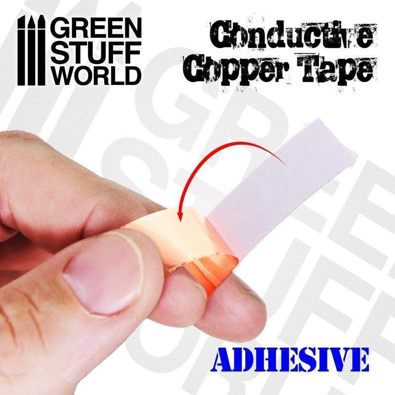 GREEN STUFF WORLD Conductive Copper Tape - 3mm x 20metres - Image 3