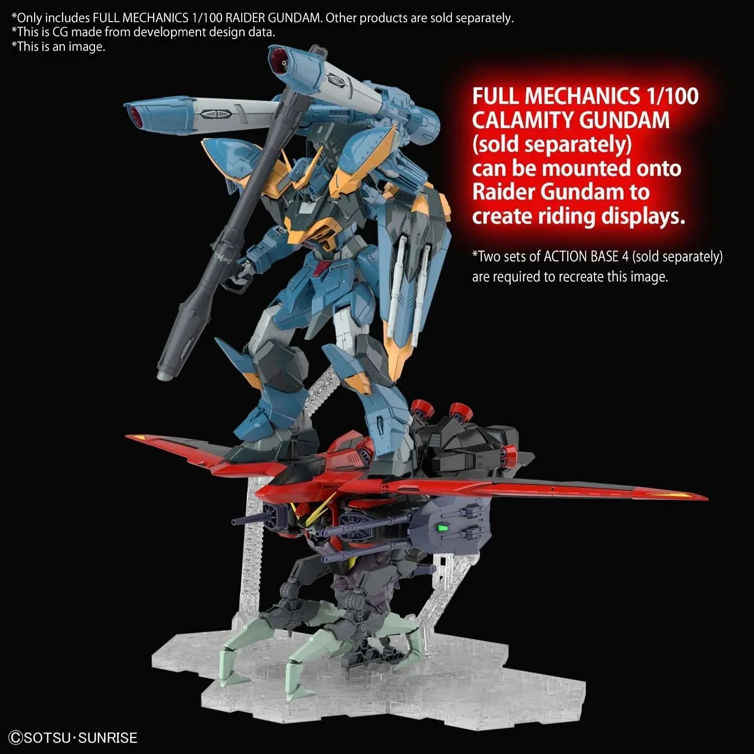 FULL MECHANICS 1/100 RAIDER GUNDAM - Image 8