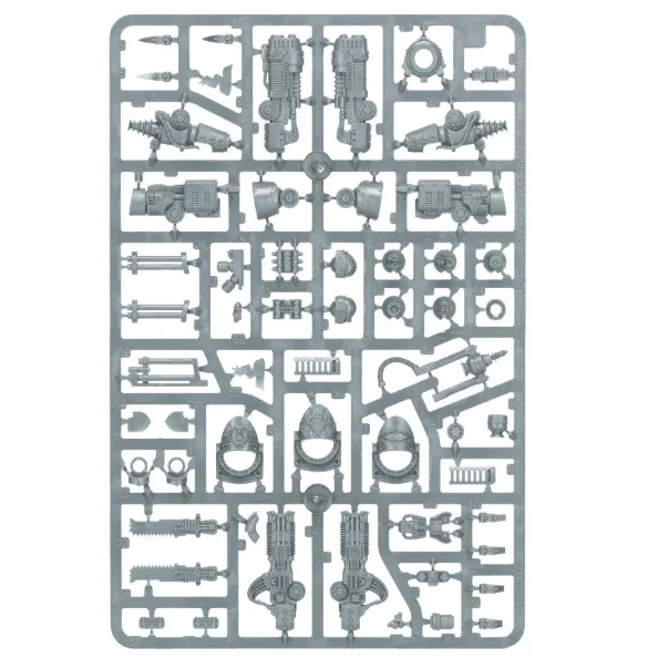 Horus Heresy Legion Astartes: Contemptor Dreadnought Weapons Frame 2