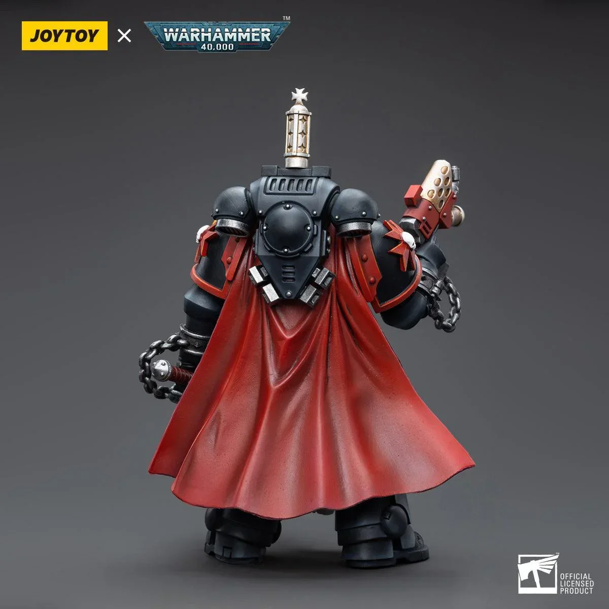Warhammer Collectibles: 1/18 Scale Black Templars Primaris Sword Brethren Granbertus - Image 2