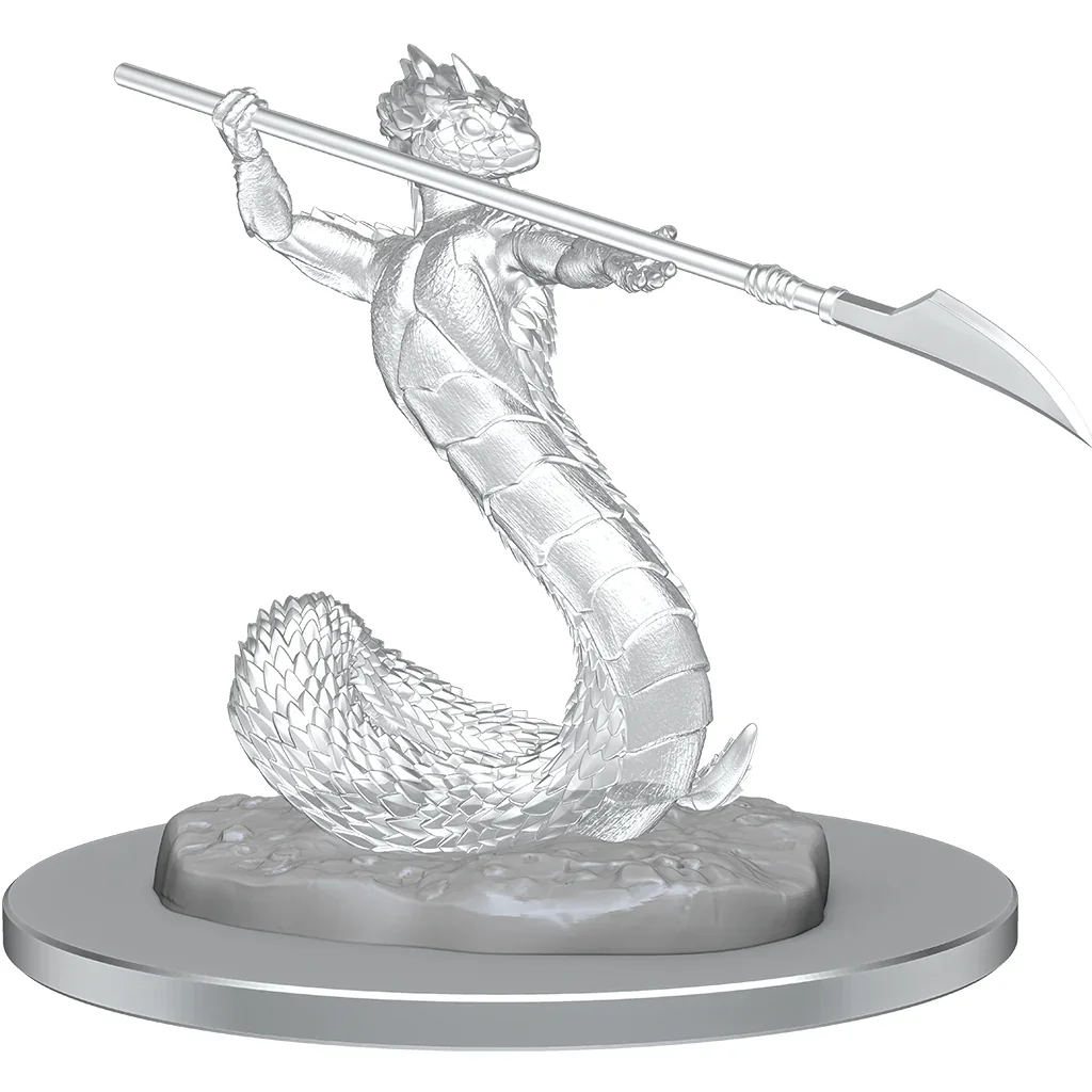 Critical Role Unpainted Miniatures Serpentfolk & Serpentfolk Ghost - Image 3
