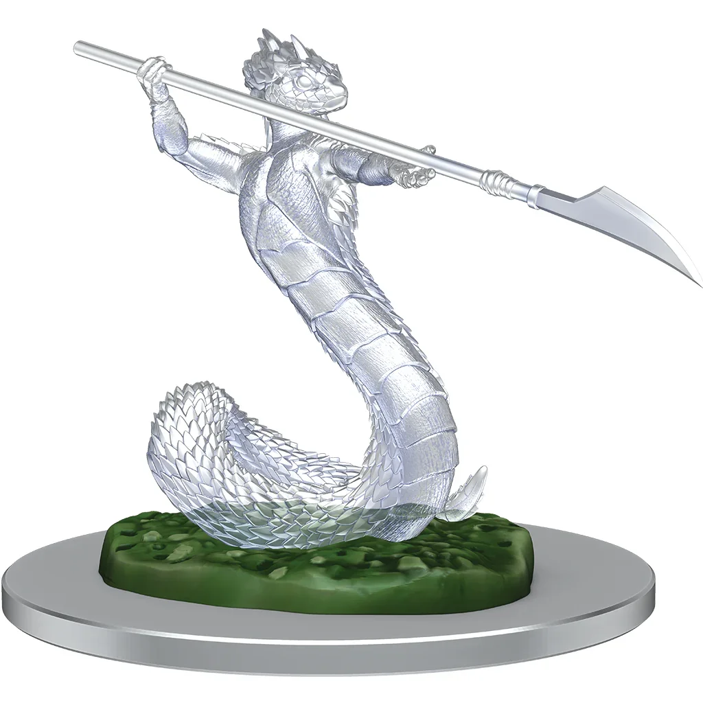 Critical Role Unpainted Miniatures Serpentfolk & Serpentfolk Ghost - Image 4