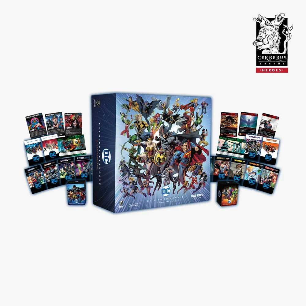 Cryptozoic: DC Comics Deck-Building Game: Multiverse Box Super Heroes Edition - Image 2