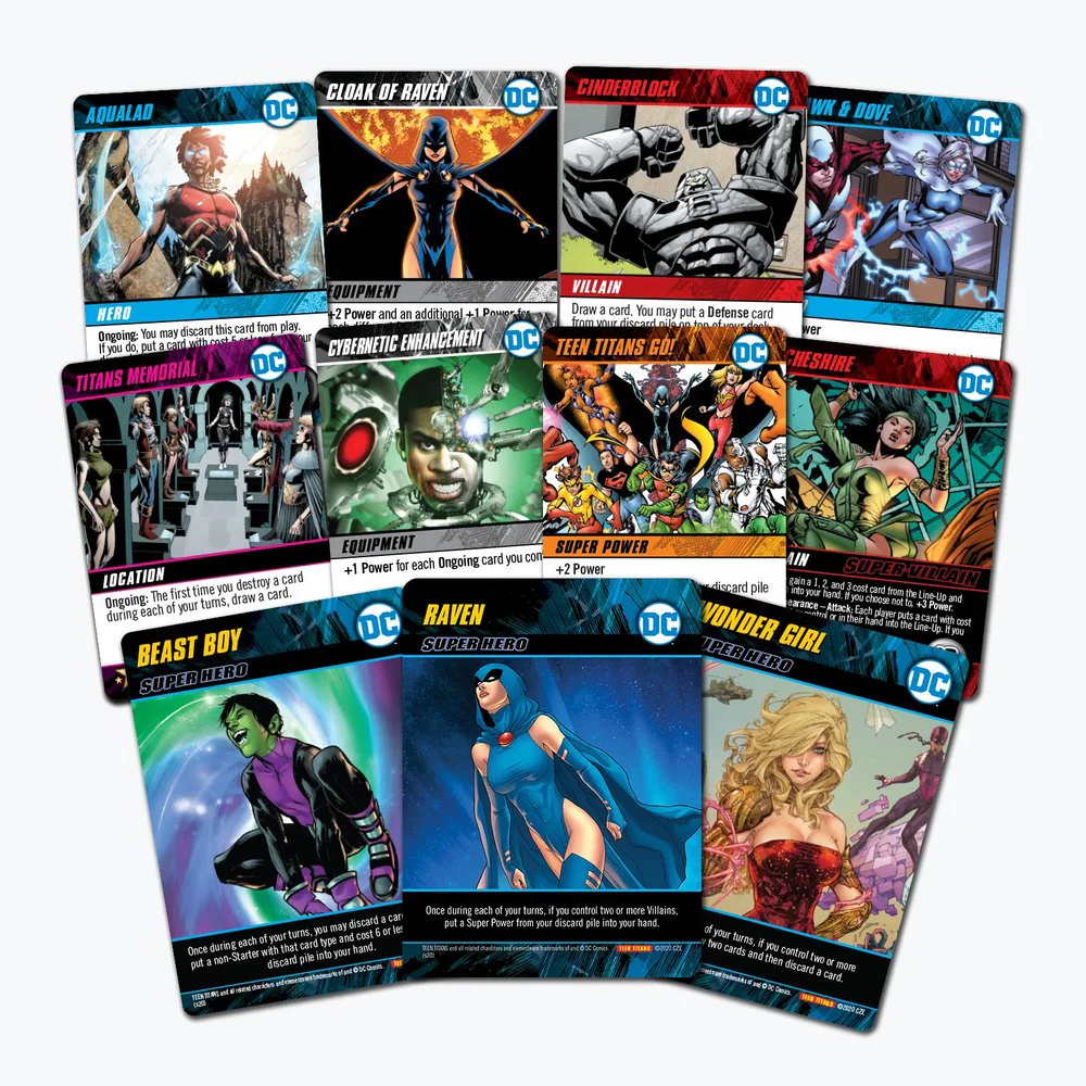 Cryptozoic: DC Comics Deck-Building Game: Multiverse Edition - Teen Titans