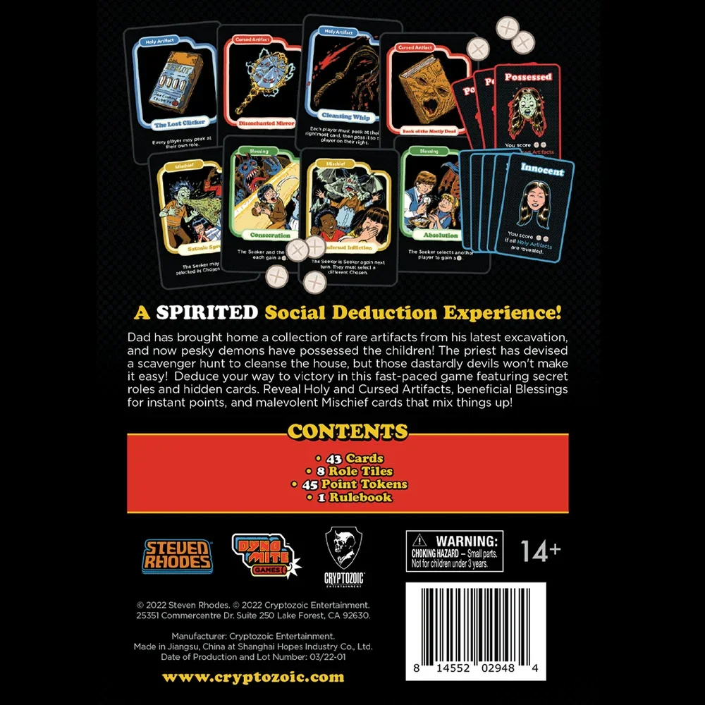 Cryptozoic: Steven Rhodes: Let's Call The Exorcist - Image 4