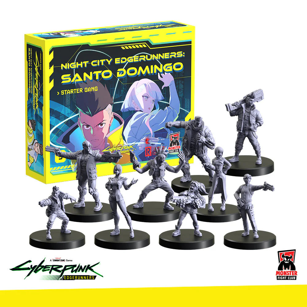 Cyberpunk Edgerunners: Combat Zone: Santo Domingo Starter Gang