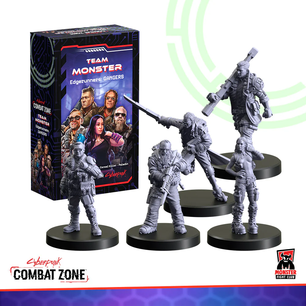 Cyberpunk RED: Combat Zone: Team Monster