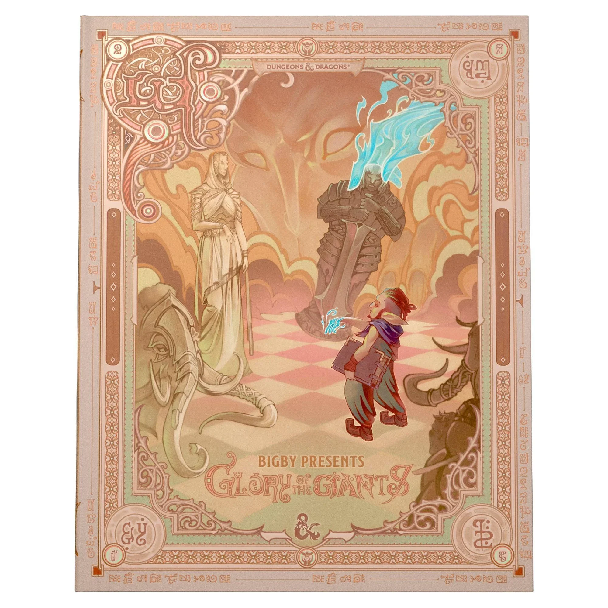 D&D Dungeon & Dragons Bigby Presents Glory of Giants Hardcover Alternative Cover