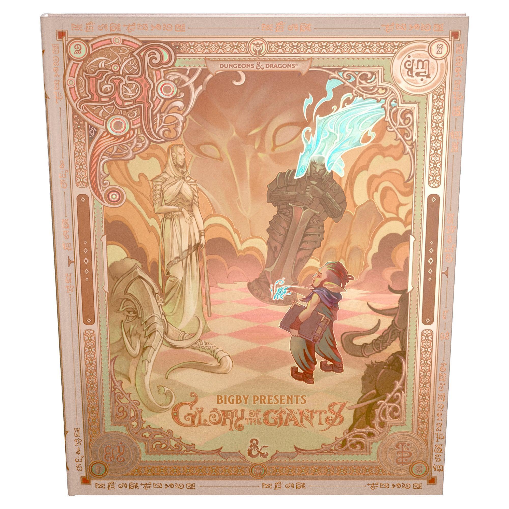 D&D Dungeon & Dragons Bigby Presents Glory of Giants Hardcover Alternative Cover - Image 2
