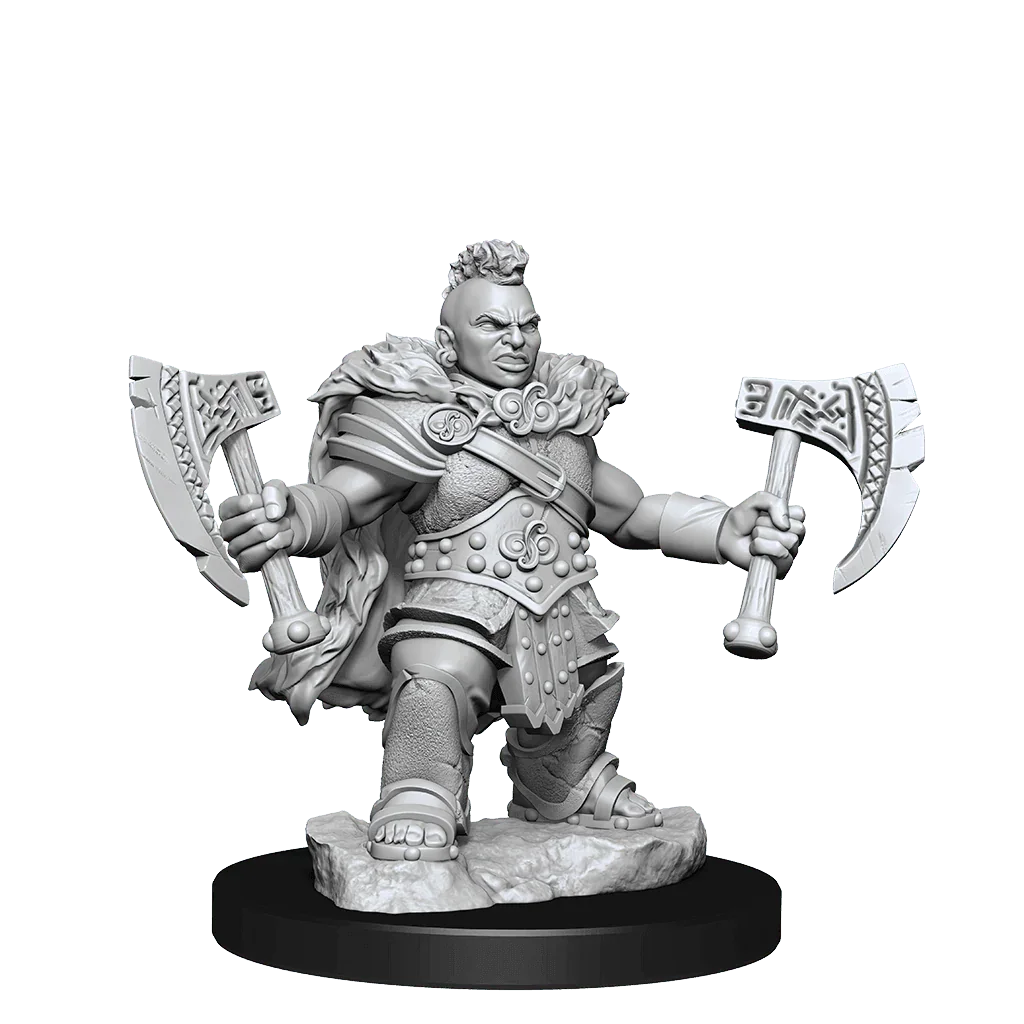 SALE D&D Frameworks Dwarf Barbarian Female