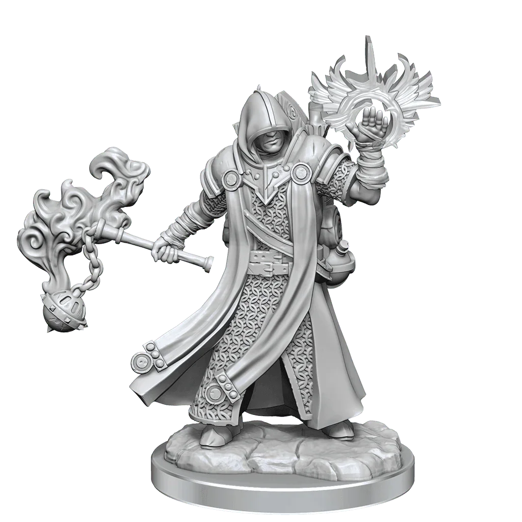 D&D Frameworks Human Cleric Male