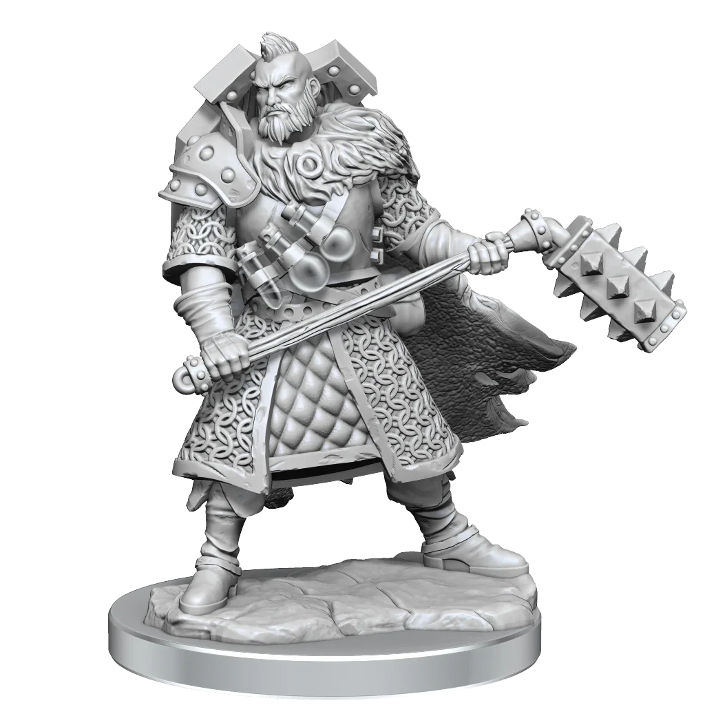 D&D Frameworks Human Male Fighter