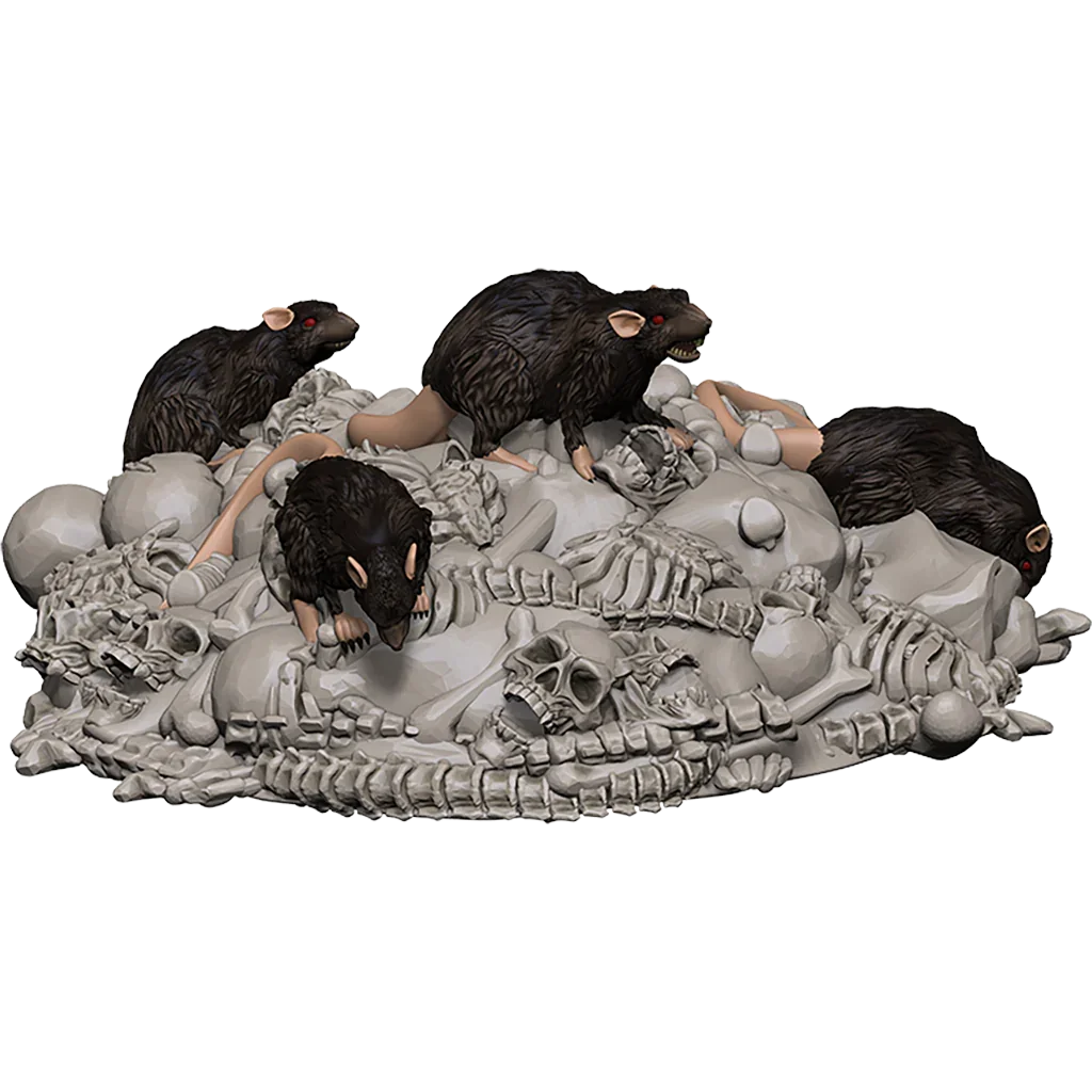 D&D Icons of the Realms Adventure in a Box Wererat Den - Image 4