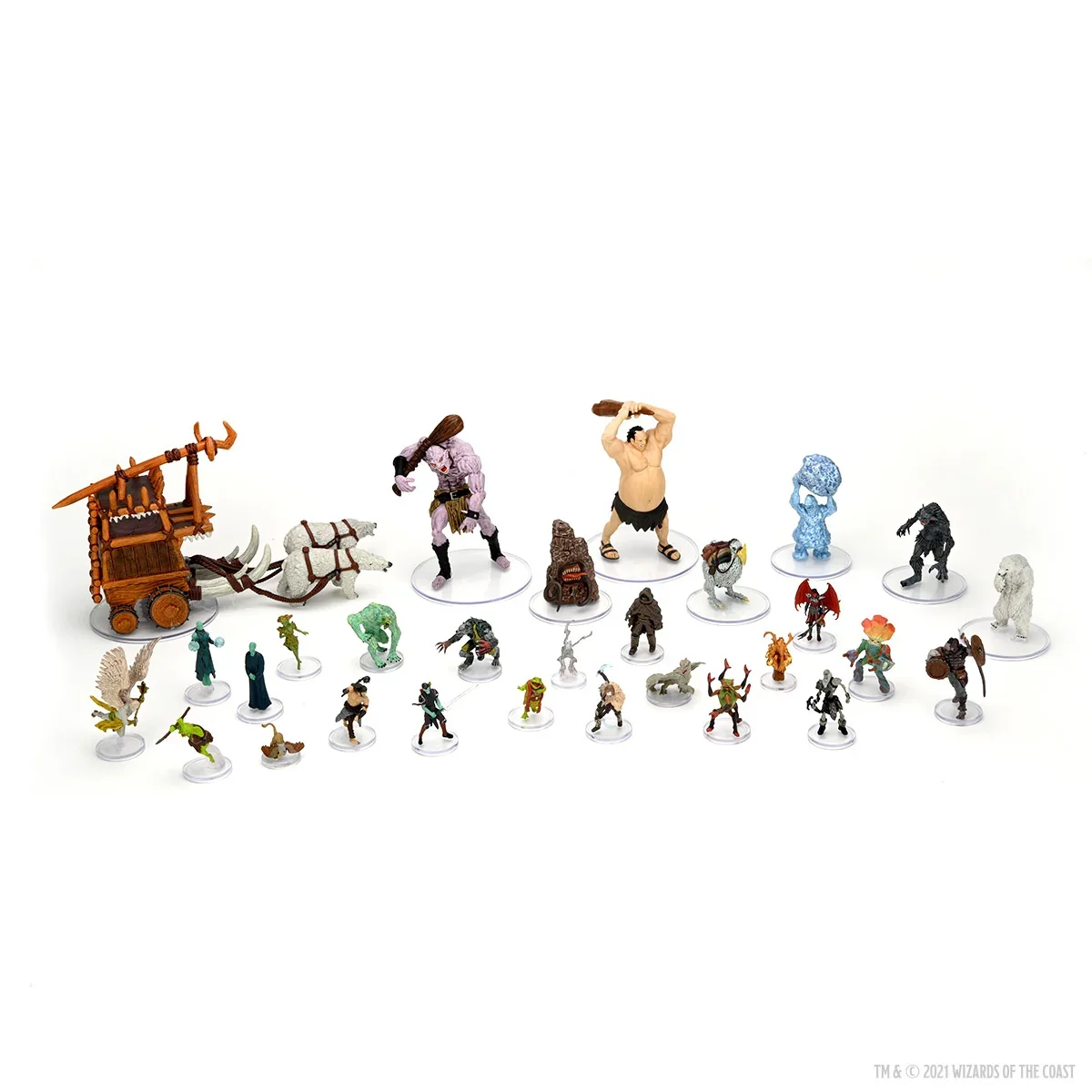 D&D Icons of the Realms Miniatures Snowbound 8ct Brick (Set 19) - Image 3
