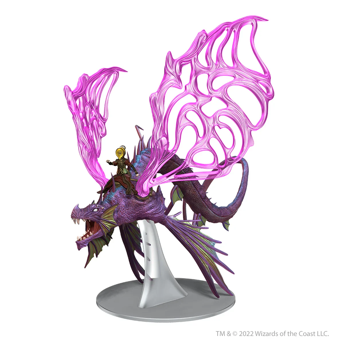D&D Icons of the Realms Spelljammer Adventures in Space Adult Solar Dragon & Prince Xeleth - Image 2
