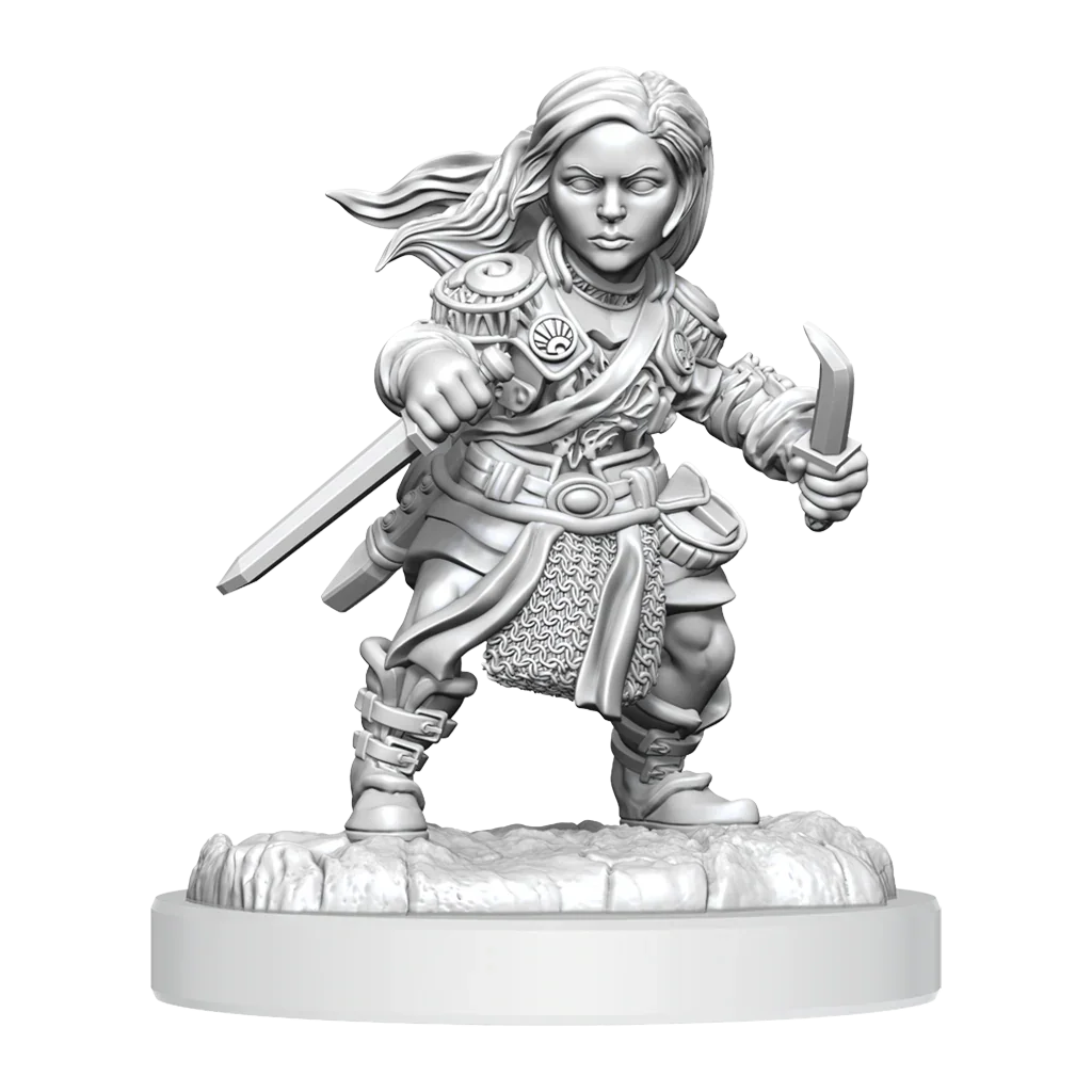 D&D Nolzurs Marvelous Miniatures Halfling Rogue Female - Image 3