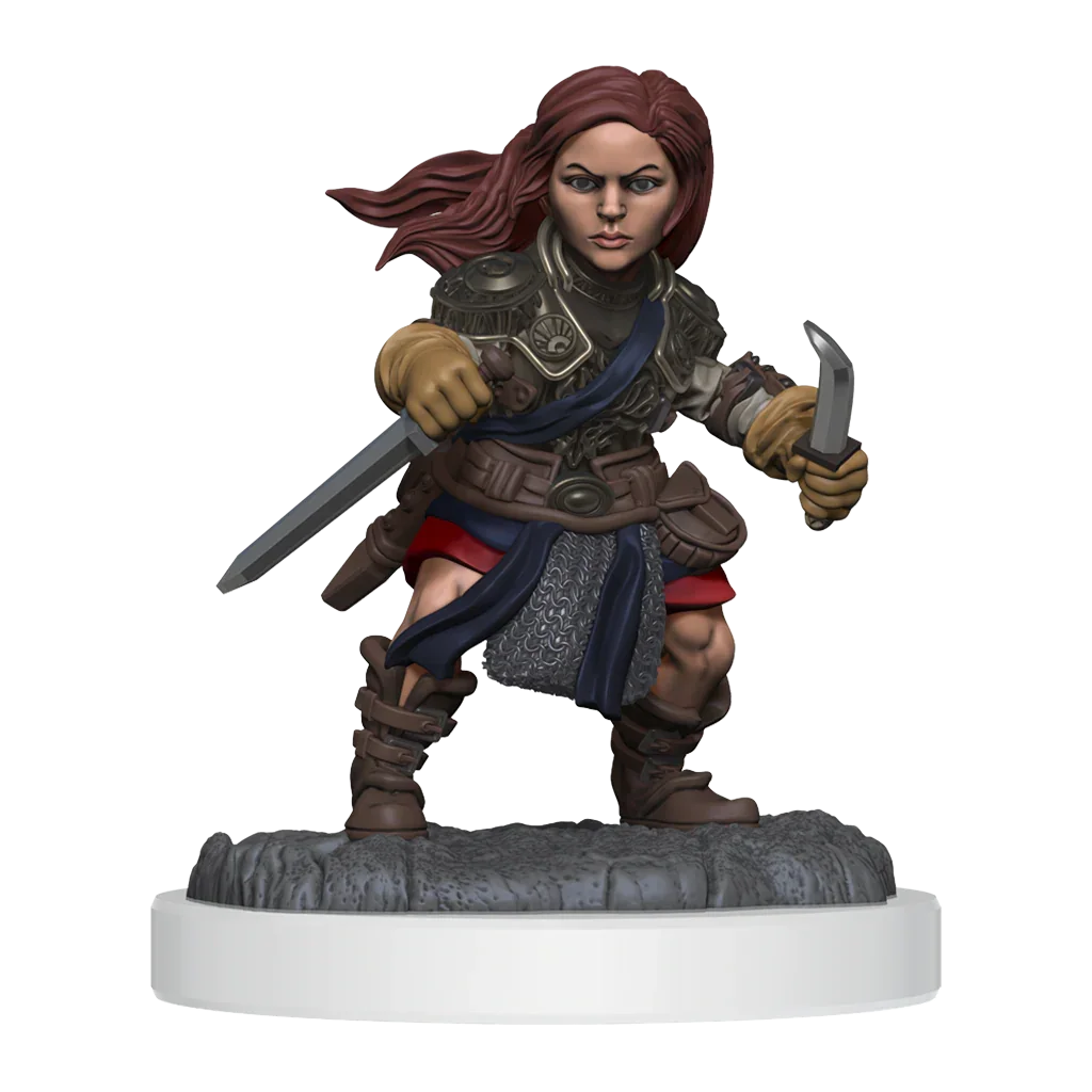 D&D Nolzurs Marvelous Miniatures Halfling Rogue Female - Image 4