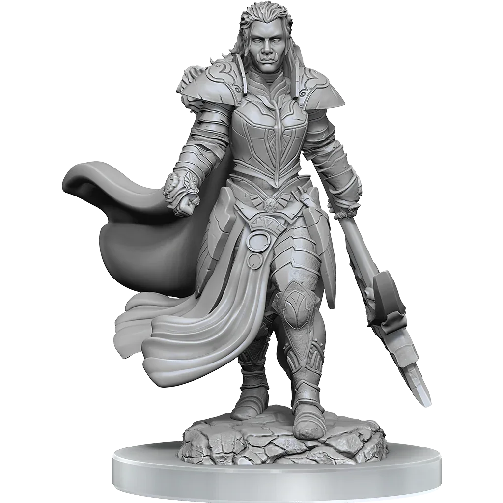 D&D Nolzurs Marvelous Miniatures Orc Fighter Female - Image 3