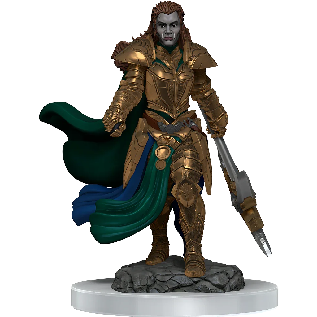 D&D Nolzurs Marvelous Miniatures Orc Fighter Female - Image 4