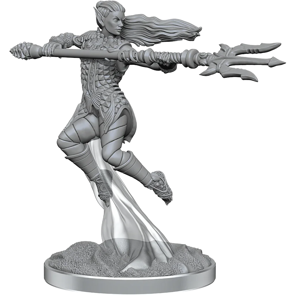 D&D Nolzurs Marvelous Miniatures Sea Elf Fighters - Image 3