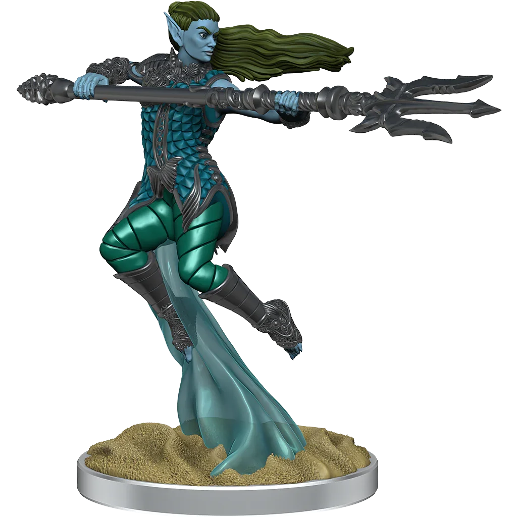 D&D Nolzurs Marvelous Miniatures Sea Elf Fighters - Image 4
