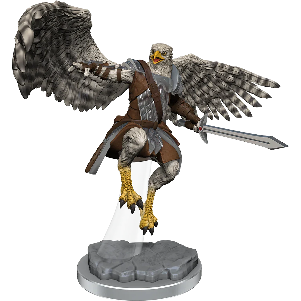 D&D Nolzurs Marvelous Unpainted Miniatures Aarakocra Paladins - Image 2