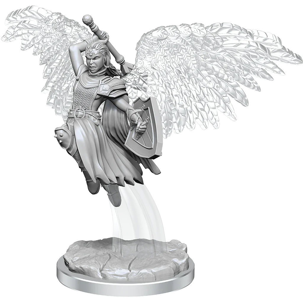 D&D Nolzurs Marvelous Unpainted Miniatures Aasimar Cleric Female